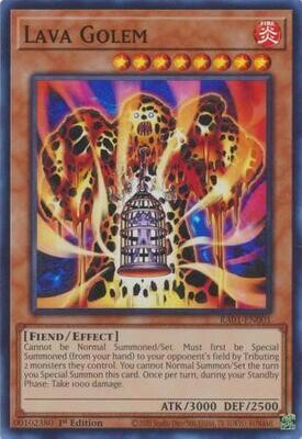 SJ Lava Golem - RA01-EN001 - Super Rare
25th Anniversary Rarity Collection Singles