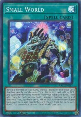 Small World - RA01-EN067 - Super Rare 25th Anniversary Rarity Collection Singles