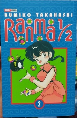 SJ Ranma 1/2 Manga Volumen 2 Espanol Panini