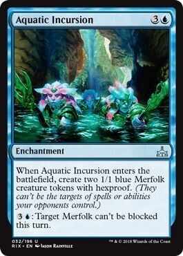 Aquatic Incursion 032/196 Rivals of Ixalan Singles
