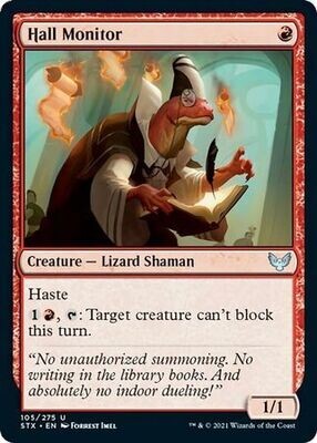 Hall Monitor 105/275 - Strixhaven: School of Mages Singles