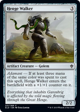 Henge Walker 221/269
Throne of Eldraine Singles  (Español)