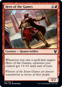Hero of the Games 137/254 - Theros: Beyond Death Singles