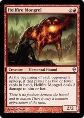 Hellfire Mongrel
Zendikar Singles