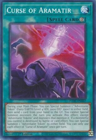 Curse of Aramatir - DABL-EN067 - Common 1st Edition Darkwing Blast 1st Edition Singles (español)