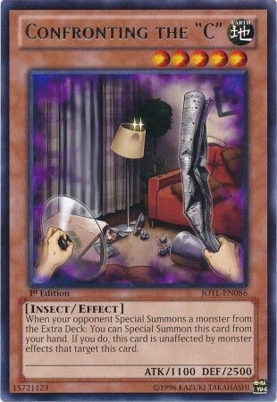 Confronting the &quot;C&quot; - JOTL-EN086 - Rare 1st Edition Judgment of the Light 1st Edition Singles