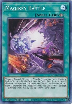 Magikey Battle - BODE-EN062 - Common 1st Edition
Burst of Destiny 1st Edition Singles