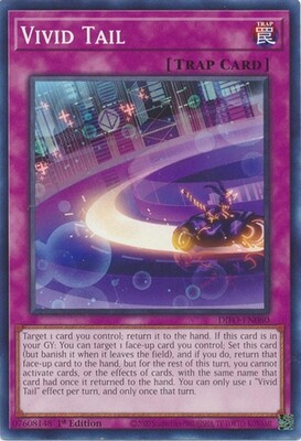 Vivid Tail - DIFO-EN080 - Common 1st Edition Dimension Force 1st Edition Singles (espanol)