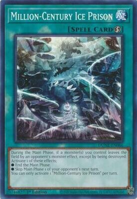Million-Century Ice Prison - DUNE-EN066 - Common 1st Edition
Duelist Nexus 1st Edition Singles (español)