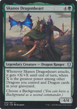 Skanos Dragonheart 255/361
Commander Legends: Battle for Baldur&#39;s Gate Singles