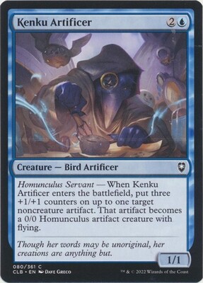 Kenku Artificer 080/361
Commander Legends: Battle for Baldur&#39;s Gate Singles