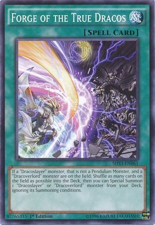 Forge of the True Dracos - SHVI-EN061 - Common 1st Edition Shining Victories 1st Edition Singles