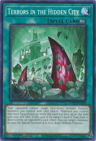 Terrors in the Hidden City - MP23-EN206 - Common 1st Edition Mega Tin 2023 Dueling Heroes Singles