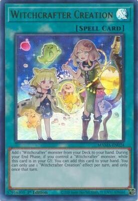SH Witchcrafter Creation - MAMA-EN024 - Ultra Rare 1st Edition
Magnificent Mavens 1st Edition Singles