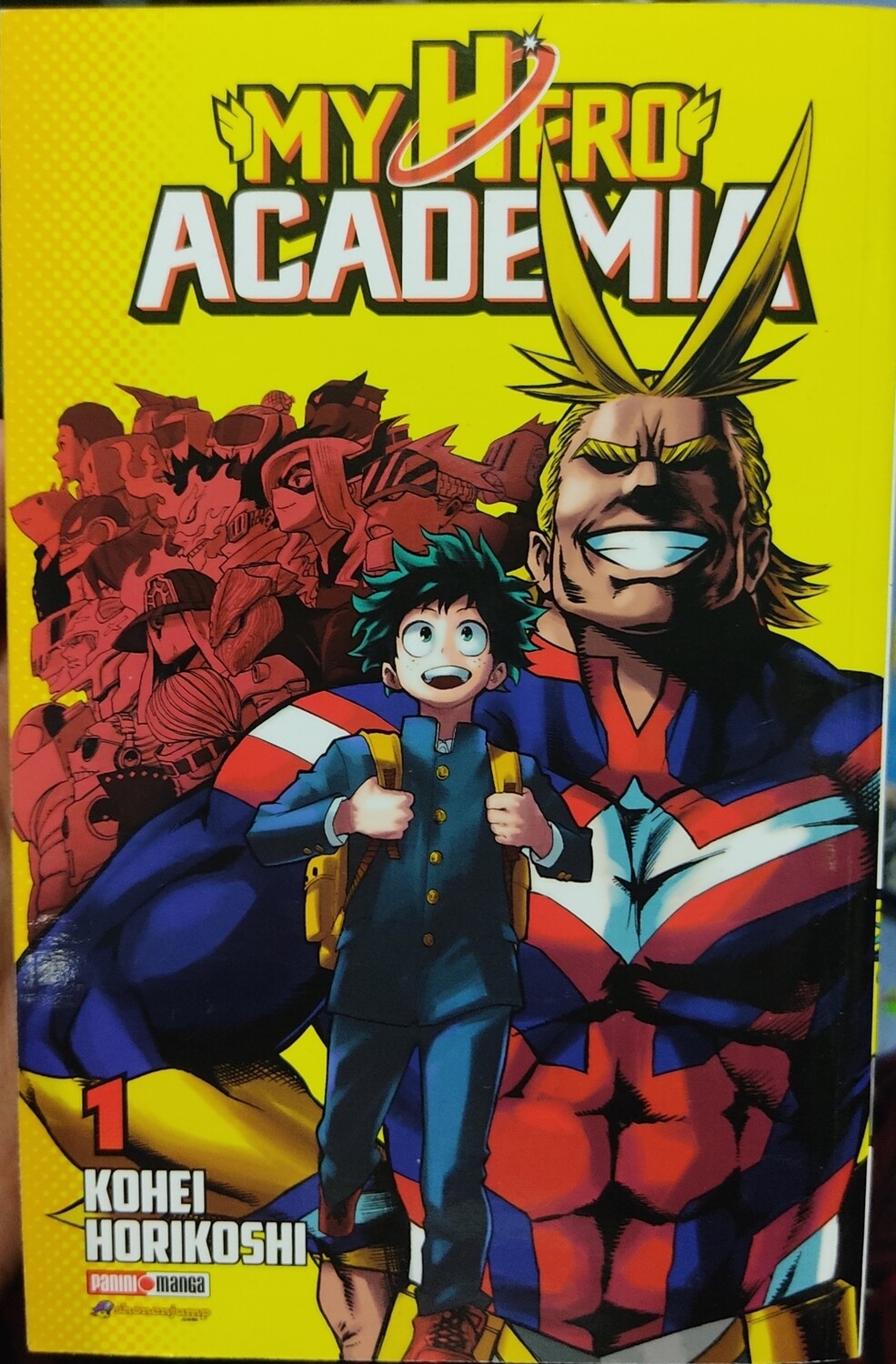 SH9 My Hero Academia Manga Volumen 1 Espanol Panini