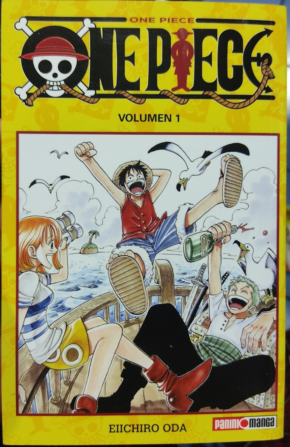 One Piece Manga Volumen 1 Espanol Panini