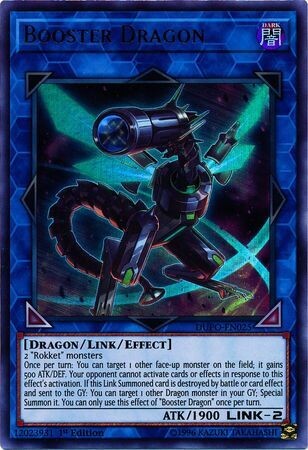 Booster Dragon - DUPO-EN025 - Ultra Rare 1st Edition Duel Power 1st Edition Singles
