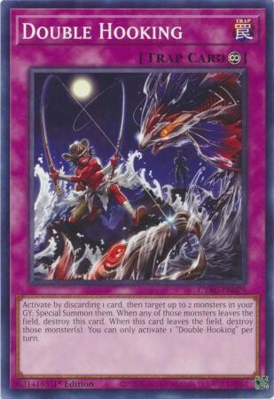 Double Hooking - CYAC-EN079 - Common 1st Edition Cyberstorm Access 1st Edition Singles (espanol)