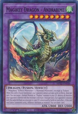 Magikey Dragon - Andrabime - MP22-EN144 - Common 1st Edition 2022 Mega-Tin: Pharaoh&#39;s Gods 1st Edition Singles