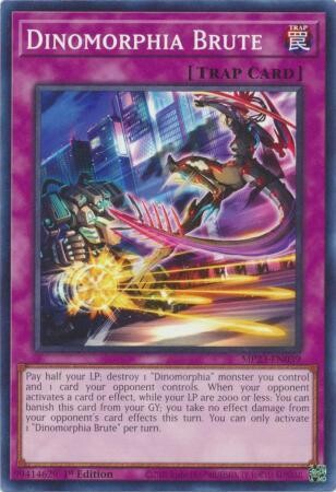 Dinomorphia Brute - MP23-EN039 - Common 1st Edition
Mega Tin 2023 Dueling Heroes Singles