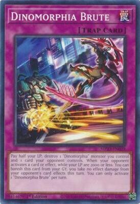 Dinomorphia Brute - MP23-EN039 - Common 1st Edition
Mega Tin 2023 Dueling Heroes Singles