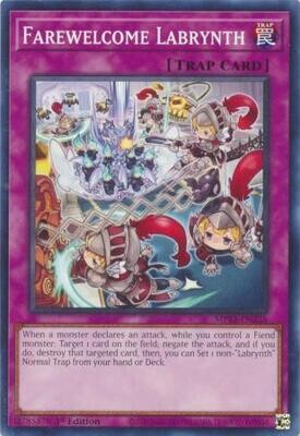 Farewelcome Labrynth - MP23-EN236 - Common 1st Edition Mega Tin 2023 Dueling Heroes Singles