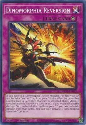 Dinomorphia Reversion - MP23-EN042 - Common 1st Edition Mega Tin 2023 Dueling Heroes Singles
