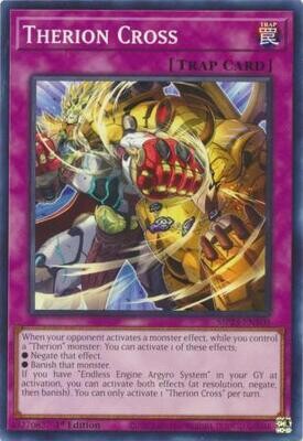 Therion Cross - MP23-EN100 - Common 1st Edition
Mega Tin 2023 Dueling Heroes Singles