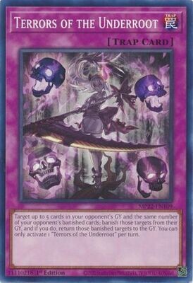 Terrors of the Underroot - MP22-EN109 - Common 1st Edition 2022 Mega-Tin: Pharaoh&#39;s Gods 1st Edition Singles