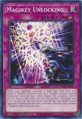 Magikey Unlocking - MP22-EN168 - Common 1st Edition
2022 Mega-Tin: Pharaoh&#39;s Gods 1st Edition Singles