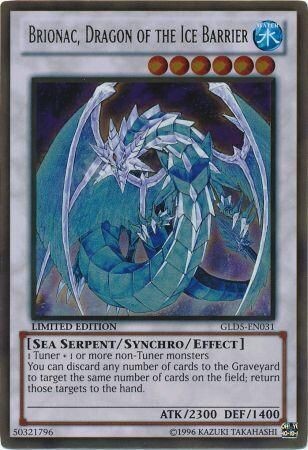 Brionac, Dragon of the Ice Barrier - GLD5-EN031 - Gold Rare
Gold Series 5: Haunted Mine [GLD5]
