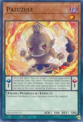 Pazuzule - MP22-EN173 - Common 1st Edition
2022 Mega-Tin: Pharaoh&#39;s Gods 1st Edition Singles