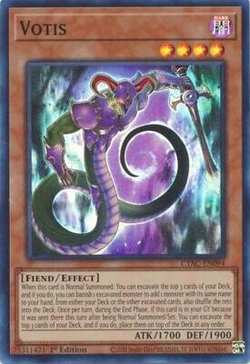 Votis - CYAC-EN094 - Super Rare 1st Edition Cyberstorm Access 1st Edition Singles