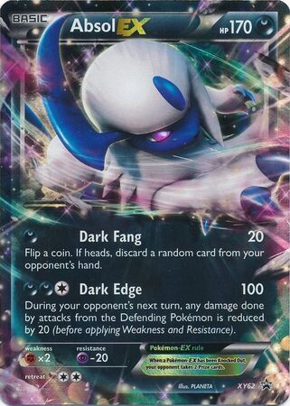 SJ Absol EX - XY62 - Ultra Rare Promo Pokemon XY Promos