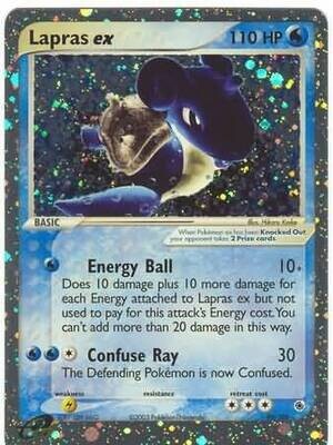 TS Lapras ex - 99/109 - Ultra-Rare
Ex Ruby &amp; Sapphire Singles