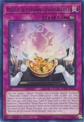 Recette de Personnel (Staff Recipe) - WISU-EN039 - Rare 1st Edition Wild Survivors 1st Edition Singles