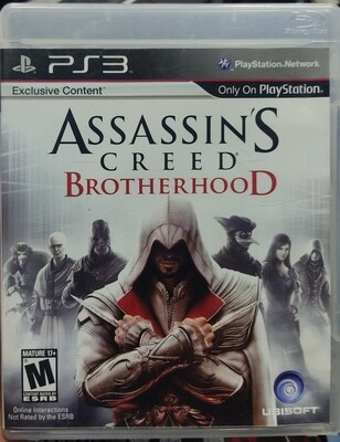 Assassin&#39;s Creed Brotherhood Playstation 3 Usado Completo