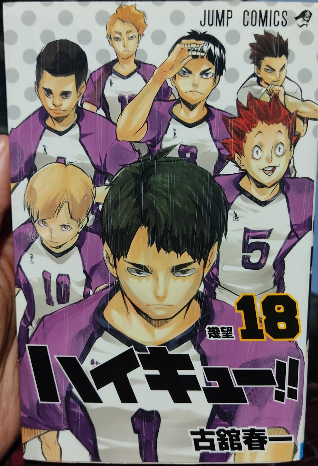 Haikyuu Manga Volumen 18 Japones