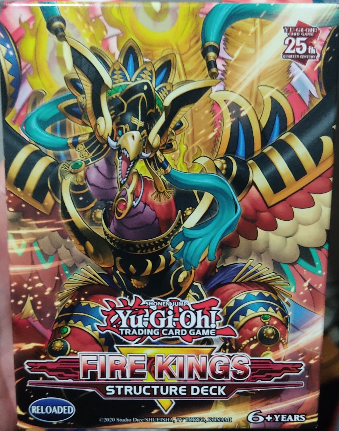 SJ Yugioh Fire Kings Structure Deck Nuevo Sellado