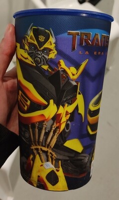 Vaso Promocional Transformers