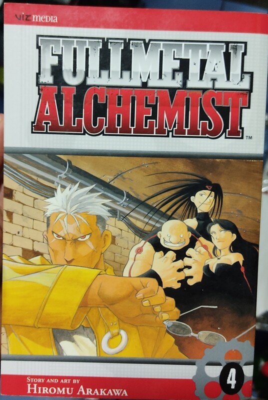 Full Metal Alchemist Manga Volumen 4 Ingles