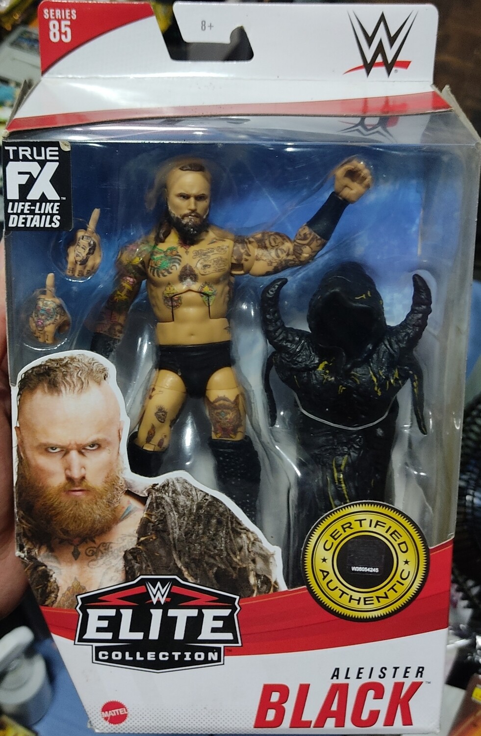 Aleister Black WWE Figura Elite Collection