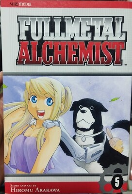 Full Metal Alchemist Manga Volumen 5 Ingles