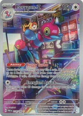 Porygon-Z - 214/182 - Illustration Rare
Scarlet &amp; Violet: Paradox Rift Singles