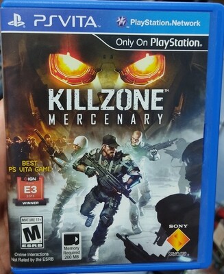 Killzone Mercenaries Playstation Vita Usado Completo