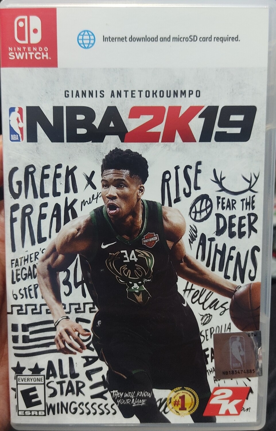 NBA 2K19 Nintendo Switch Usado Completo