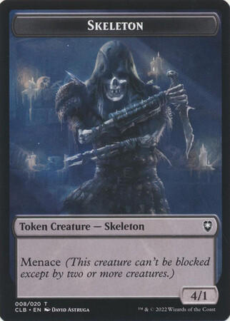 Skeleton Token 008/020
Commander Legends: Battle for Baldur&#39;s Gate Singles