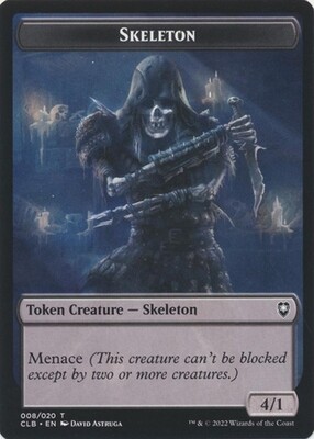 Skeleton Token 008/020
Commander Legends: Battle for Baldur&#39;s Gate Singles