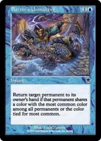 Barrin&#39;s Unmaking
Invasion Singles
