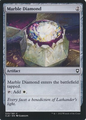 Marble Diamond 320/361 Commander Legends: Battle for Baldur&#39;s Gate Singles